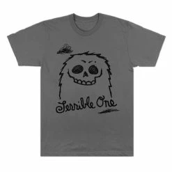 Terrible One Furry Mon T-Shirt - Athletic Grey