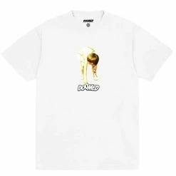 Doomed Eat The Rich T-Shirt - White