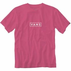 Vans Easy Box Short Sleeve T-Shirt - Fuchsia Purple