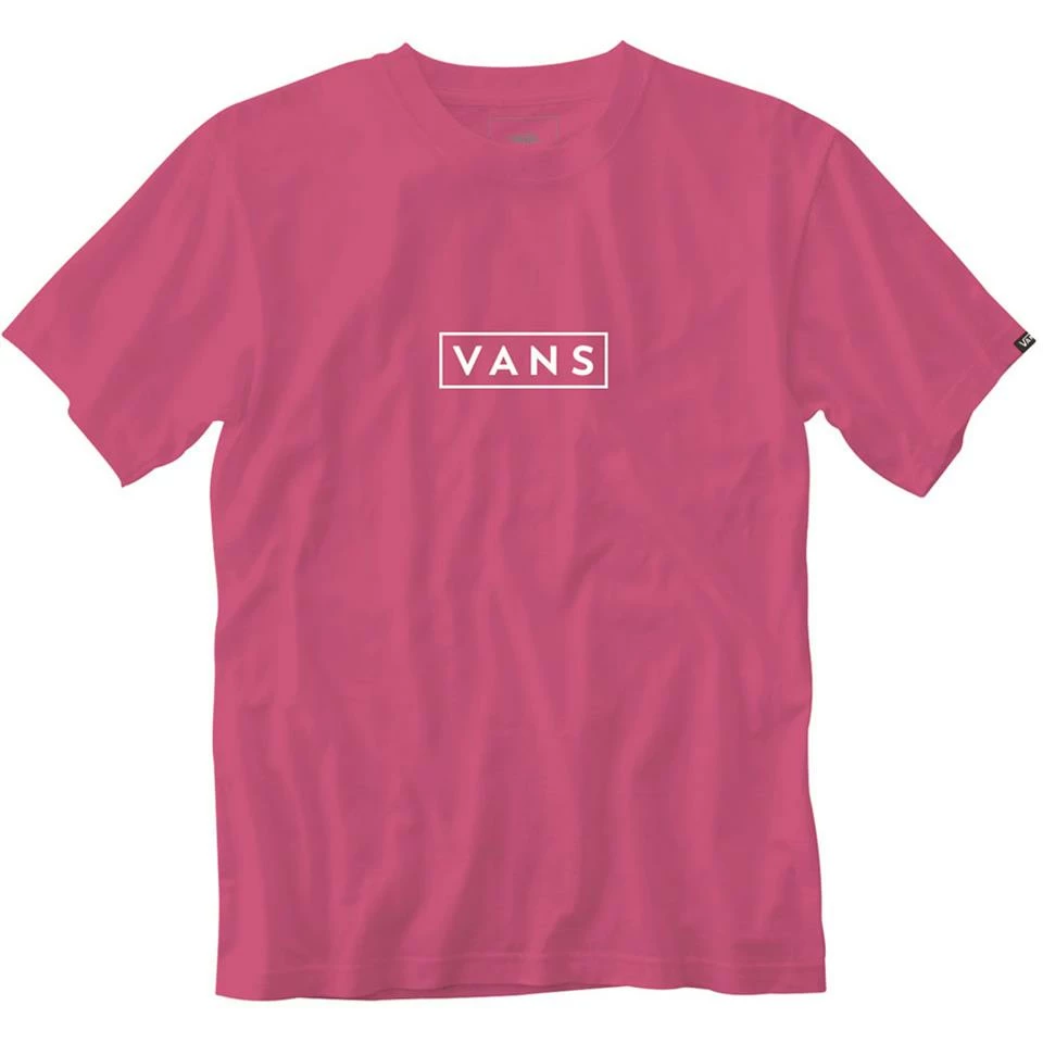 Vans Easy Box Short Sleeve T-Shirt - Fuchsia Purple