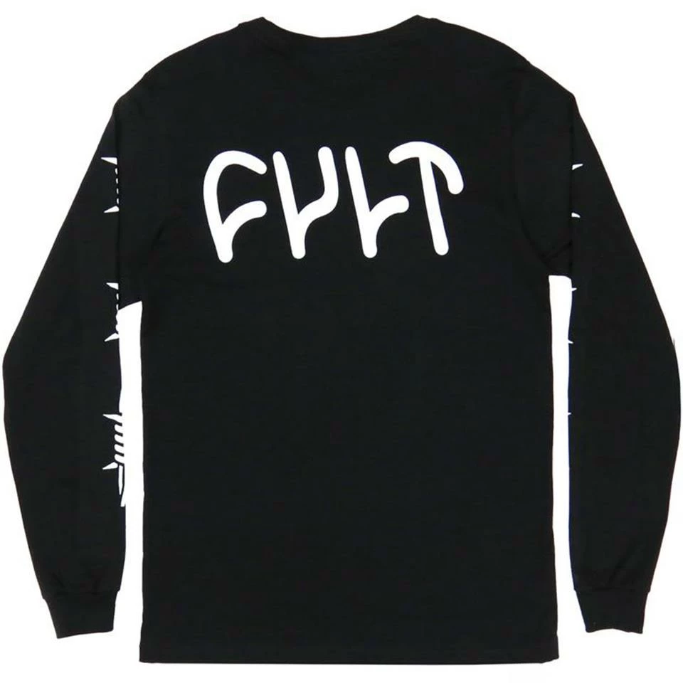 Cult Dehart Long Sleeve T-Shirt - Black - Image 2