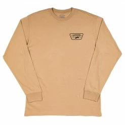 Vans Full Patch Back Long Sleeve T-Shirt - Taos/Taupe