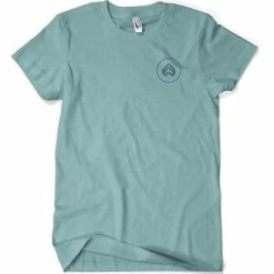 Eclat Mini Icon Embroidery T-Shirt - Blue