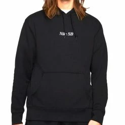 Nike SB Classic GFX Hoodie - Black/White