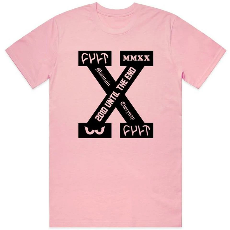 Cult 10 Year T-Shirt - Light Pink
