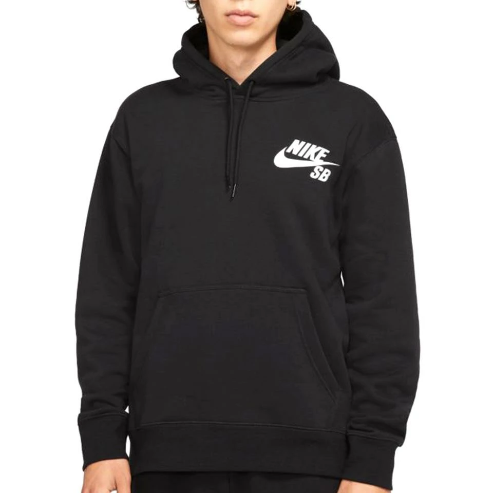 Nike SB Icon Hoodie - Black/White