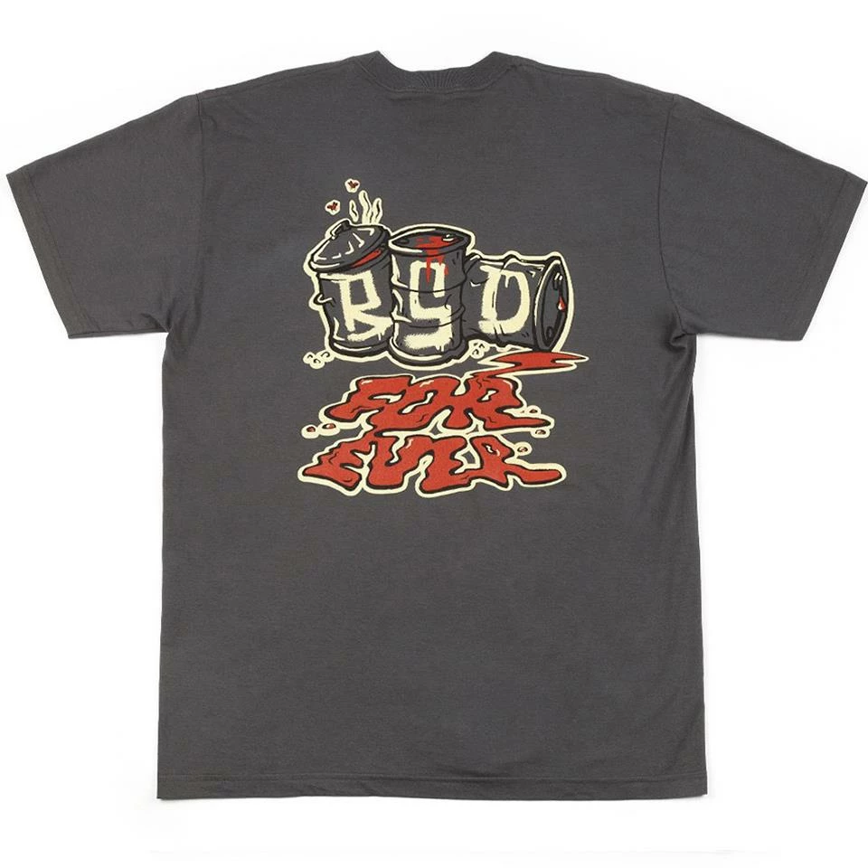 BSD Spillage T-Shirt - Asphalt Grey - Image 2