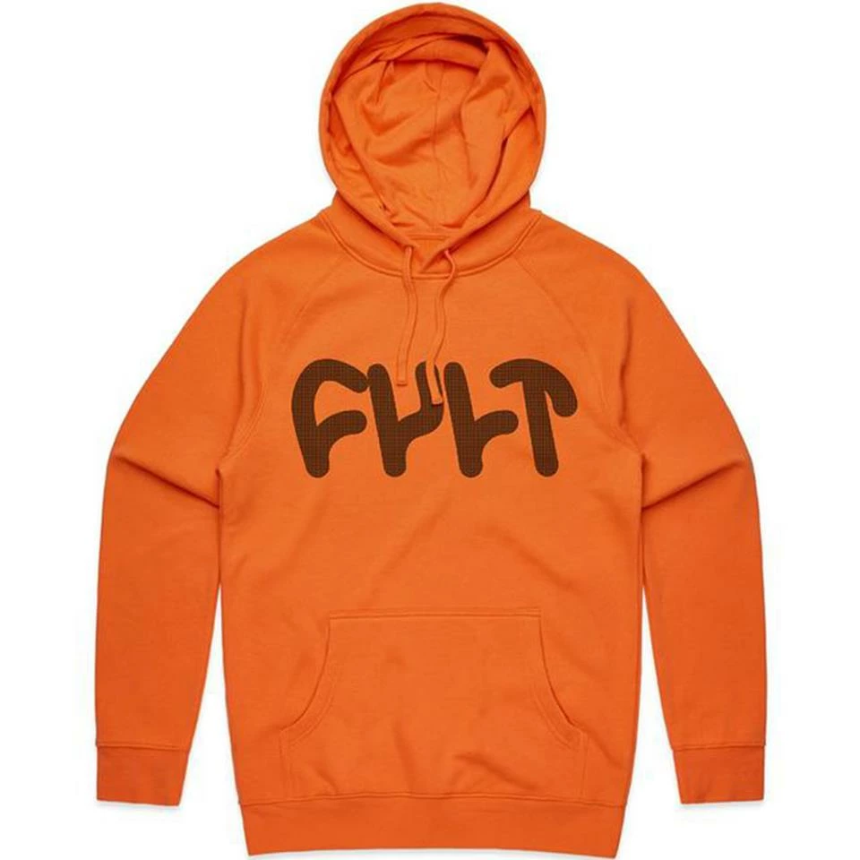 Cult Thick Logo Hoodie - Orange