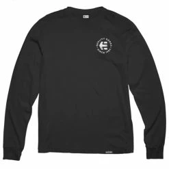 Etnies Since 1986 Long Sleeve T-Shirt - Black/White