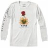 Vans Flores Long Sleeve T-Shirt - White