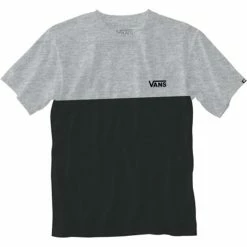 Vans Colorblock T-Shirt - Athletic Heather/Black