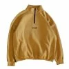 Doomed Truck Half Zip Sweater - Yellow