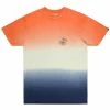 Vans Peace Of Mind Dip Dye T-Shirt - Melon/Celadon Green/Dress Blues