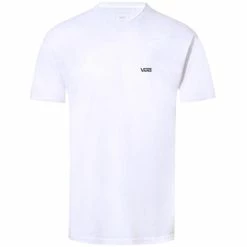 Vans Left Chest Logo T-Shirt - White/Black