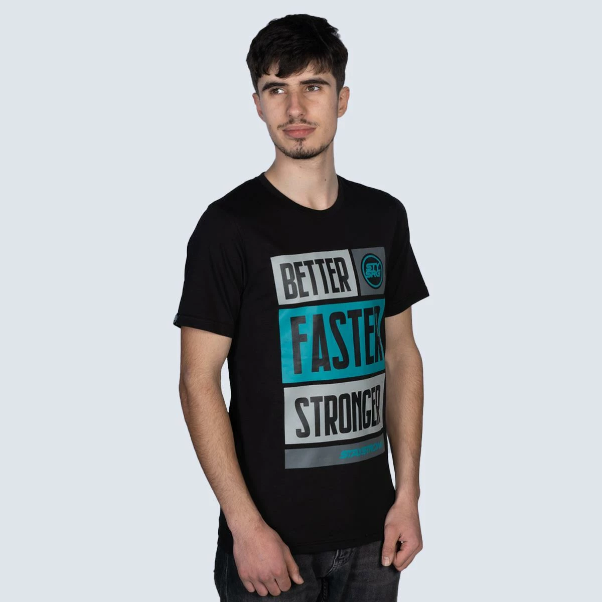 Stay Strong BFS T-Shirt - Black - Image 5