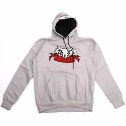 Lord Fids Skull Hoodie - Grey