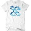 Eclat Duplex T-Shirt - White/Blue