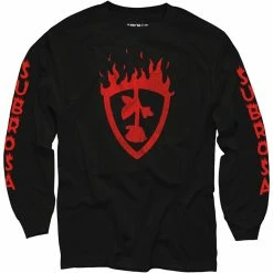 Subrosa Fuego Long Sleeve T-Shirt - Black