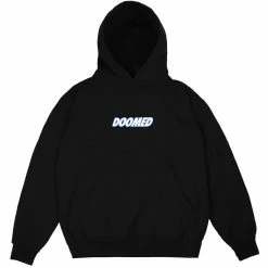 Doomed Textbook Logo Hoodie - Black