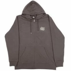 BSD Second Strike Zip Up Hoodie - Graphite