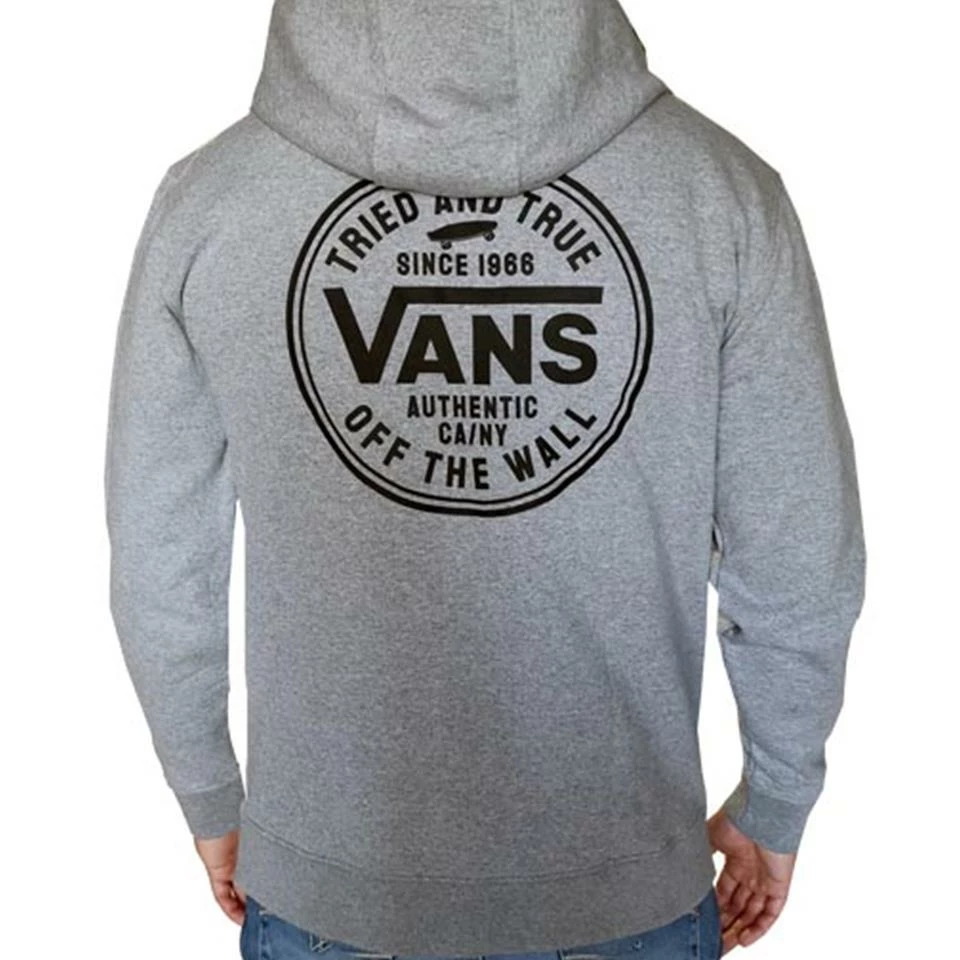 Vans Tried & True Zip Hoodie - Cement Heather - Image 2
