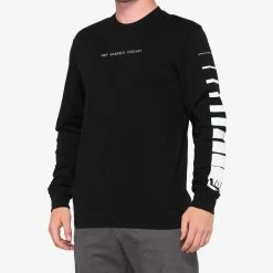100% Breakaway Long Sleeve T-Shirt - Black