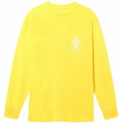 Vans 66 Supply Long Sleeve T-Shirt - Lemon Chrome
