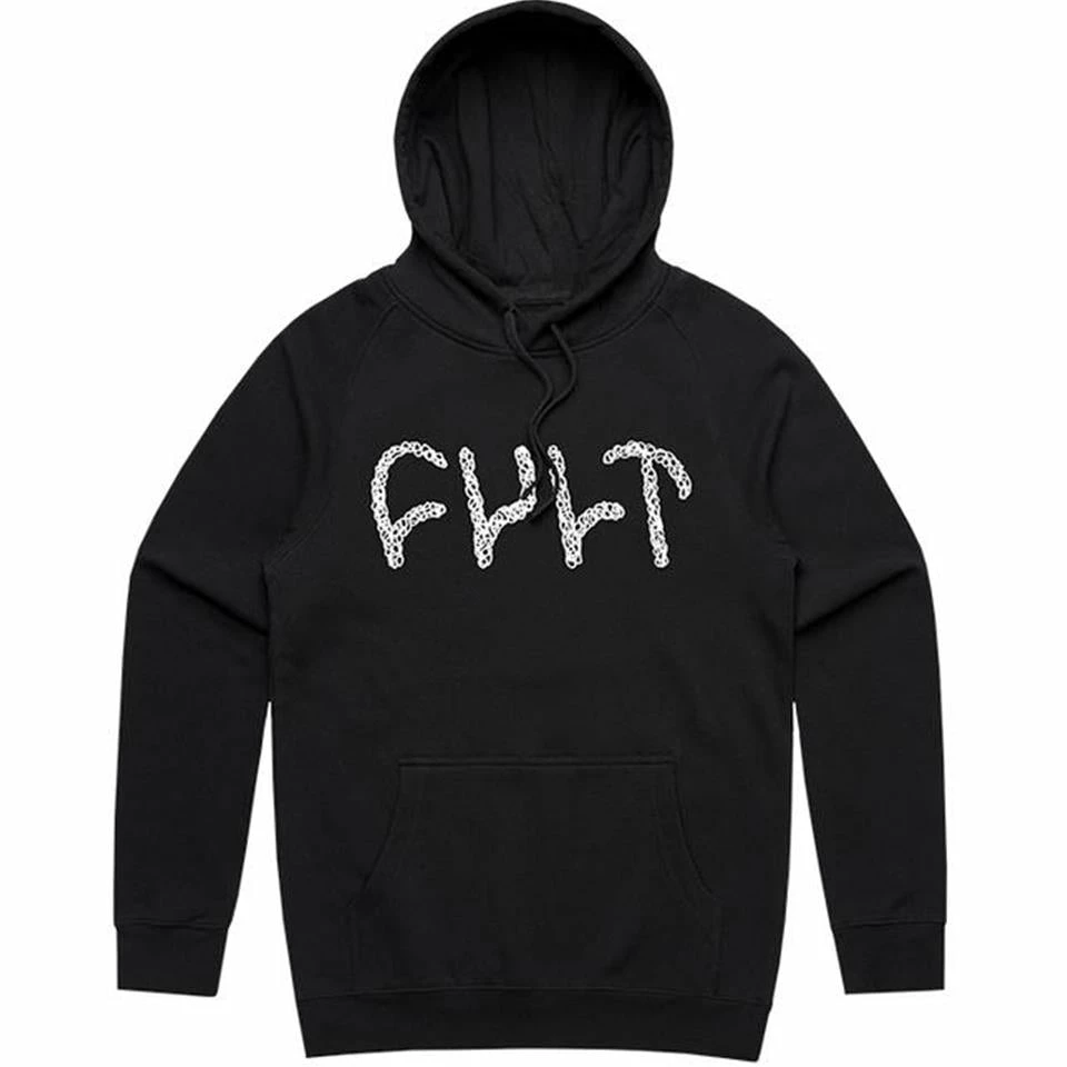 Cult Scribble Hoodie - Black