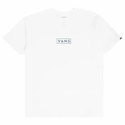 Vans Classic Easy Box T-Shirt - White/True Blue