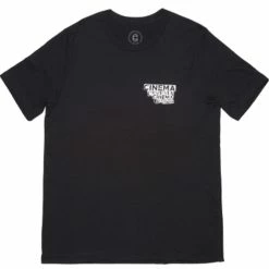 Cinema Wordmarks T-Shirt - Black