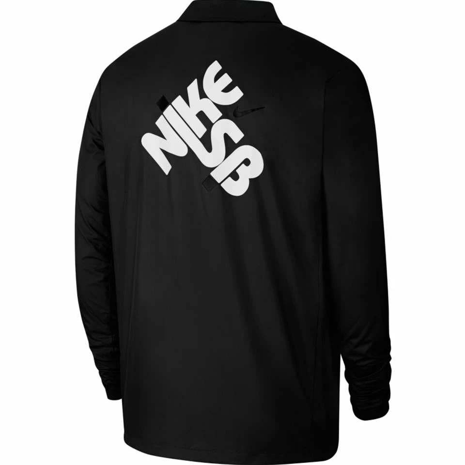 Nike SB Men's Skate Jacket - Black/White - Image 2