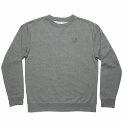 Kink Clean Crewneck - Gunmetal Heather