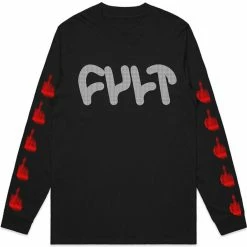 Cult F-You Long Sleeve T-Shirt - Black