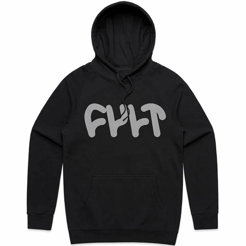 Cult Thick Logo Hoodie - Black