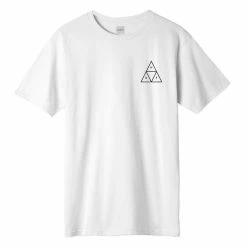 Huf Essentials Triple Triangle T-Shirt - White