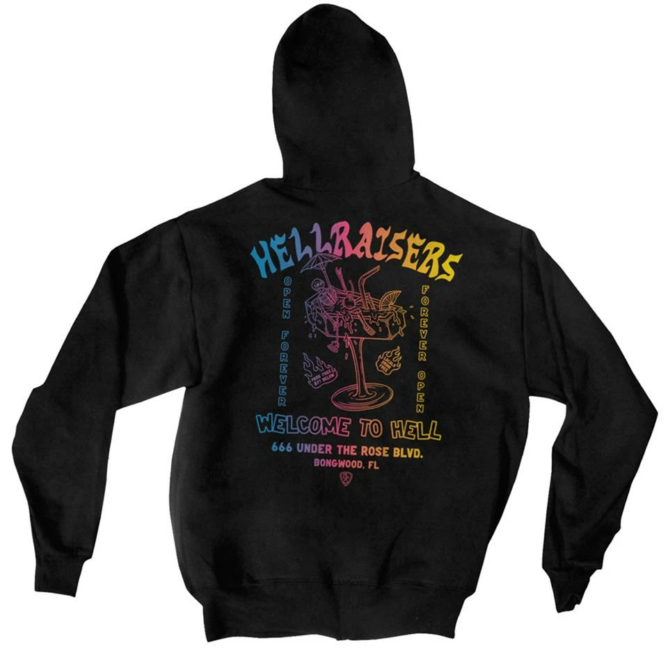 Subrosa Hellraisers Pullover Hoodie - Black - Image 2