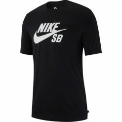Nike SB Logo Dry -Fit Tee - Black/White