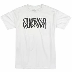 Subrosa Carved Short Sleeve T-Shirt - White