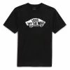 Vans Off The Wall Classic Front T-Shirt - Black/White
