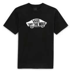Vans Off The Wall Classic Front T-Shirt - Black/White