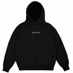 Doomed Doomerton Hoodie - Black